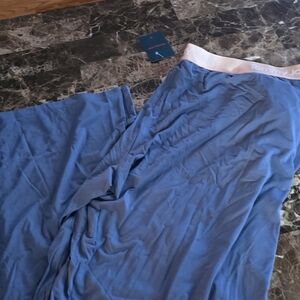 Tommy John Navy Lounge Pants with Tan Waistband